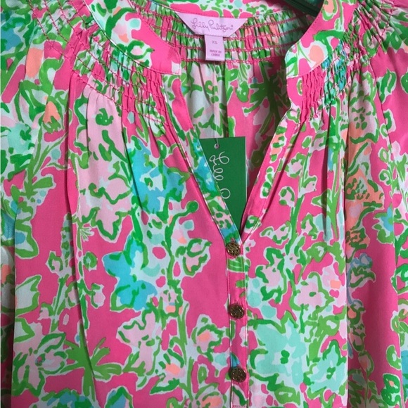 NWT Lilly Pulitzer SOUTHERN CHARM ELSA XS. RETAIL $158. HTF. - Picture 2 of 7